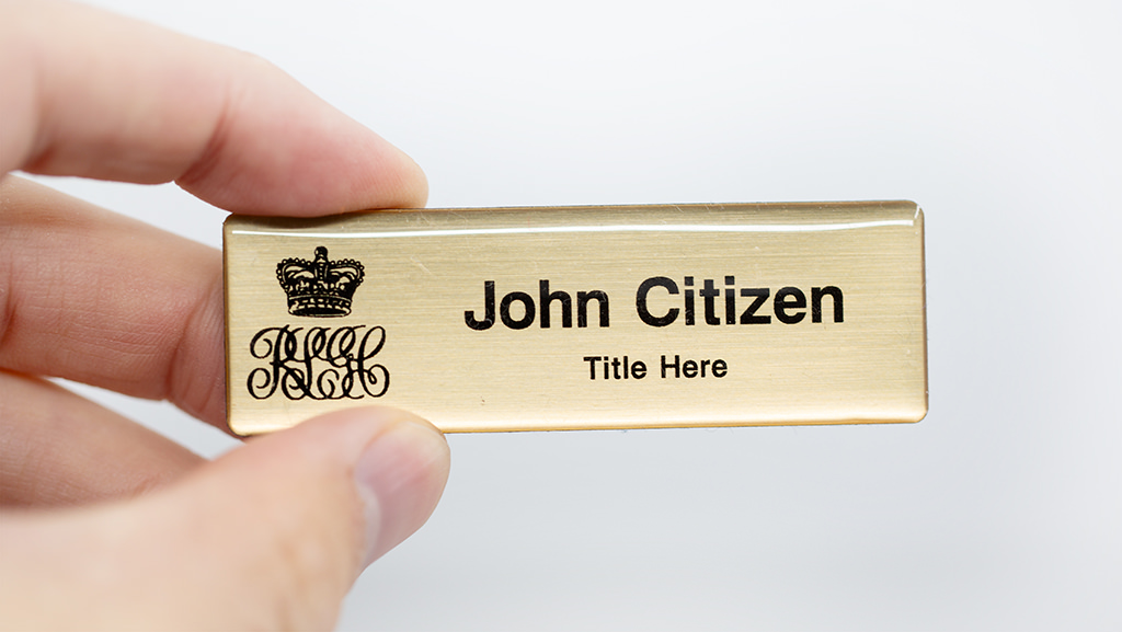 Name Badge view 3