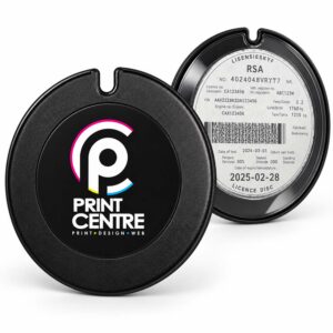 License Disc Holders printing by Fujifilm Print Centre - Gifting