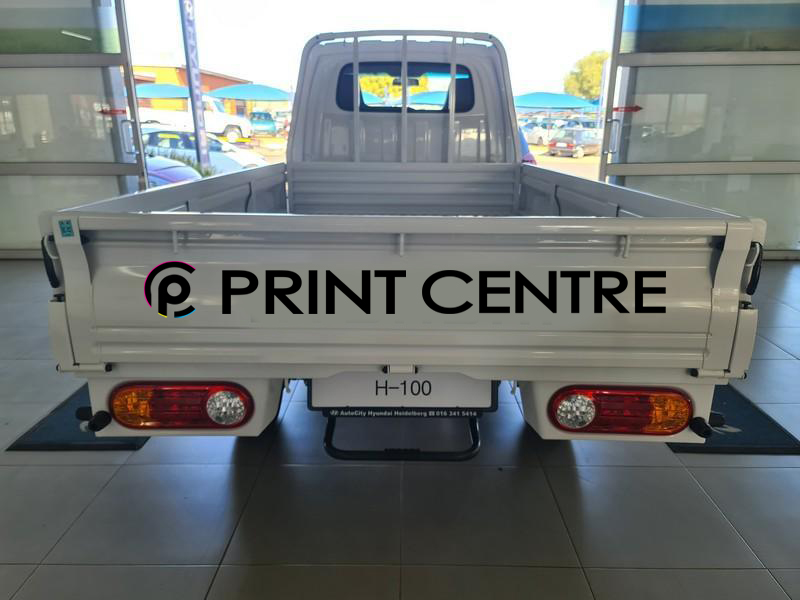 Rear Van Signage